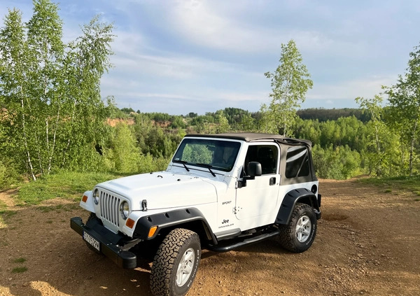 Jeep Wrangler cena 58900 przebieg: 74700, rok produkcji 2005 z Dąbrowa Tarnowska małe 352